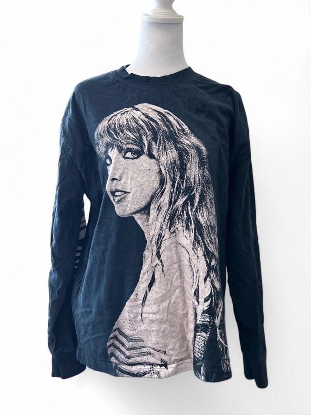Navy Eras Long Sleeve T Shirt